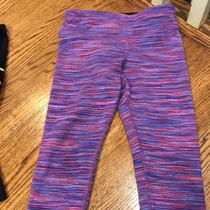 Athletes girls Capri leggings
